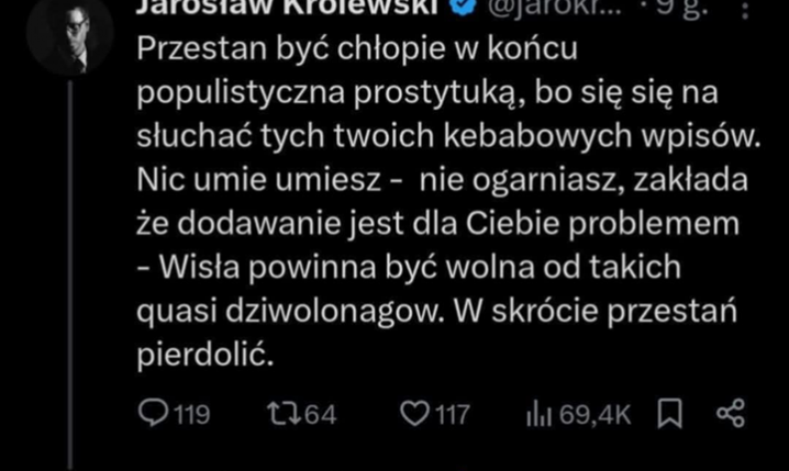 LUŹNY WPIS prezesa Wisły Kraków w stronę kibica xD